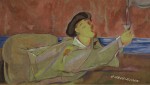 © S. Blumin, The Source, signed, unframed author's print of oil painting, 1995 (click to enlarge) © S. Blumin, The Source, signed, unframed author's print of oil painting, 1995 (click to enlarge)